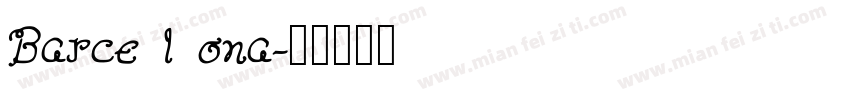 Barce I ona字体转换